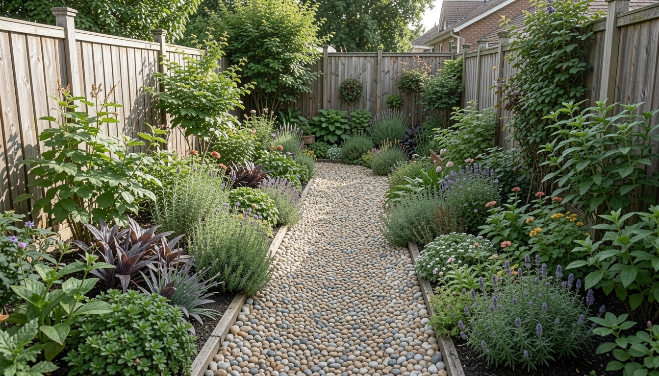 How To Create A Pebble Path