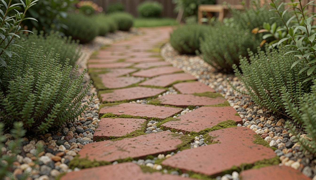 7 Garden Brick Walkway Ideas For Classic Paths
